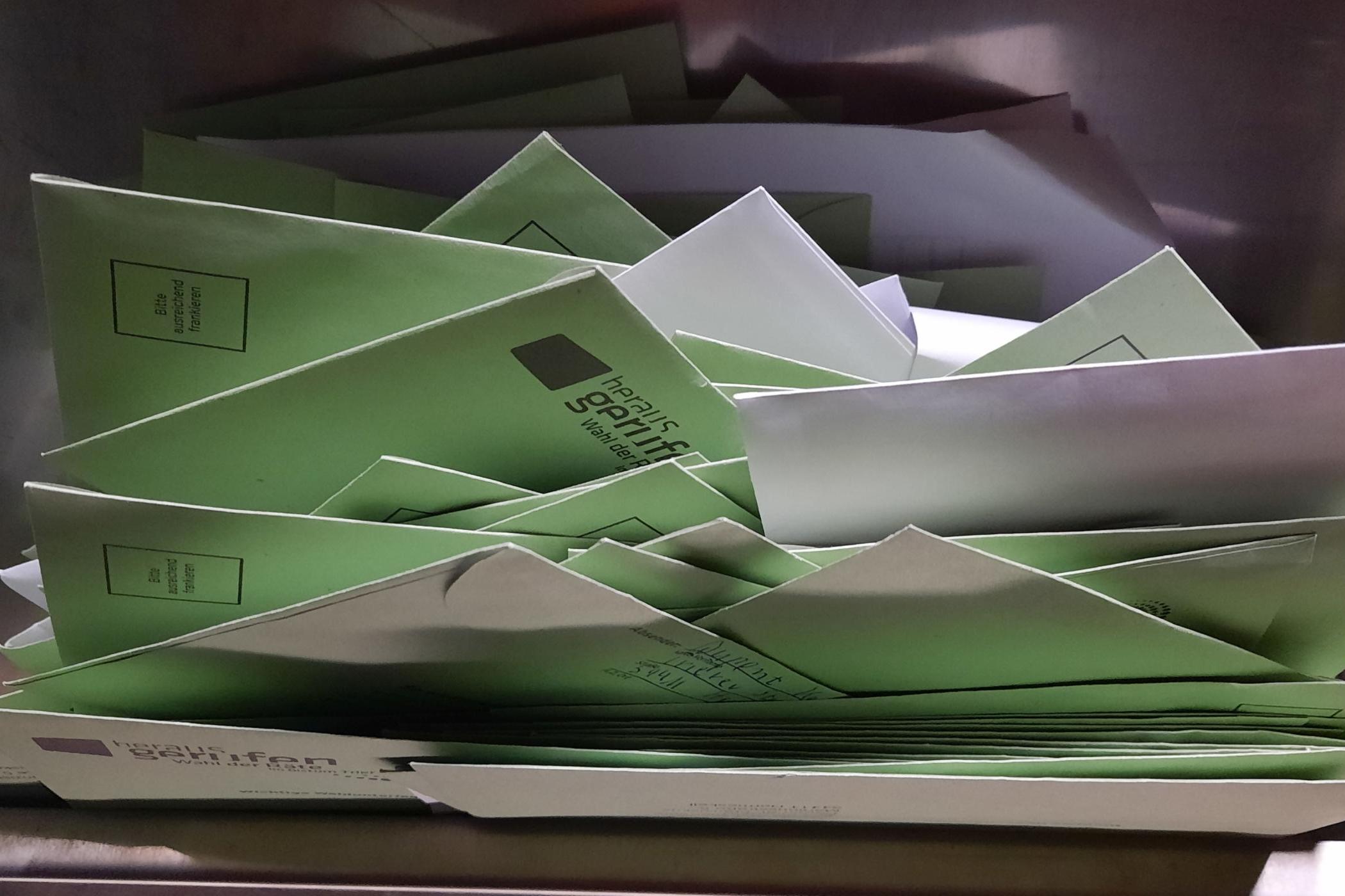 Briefwahl zur Rätewahl in Hermeskeil.