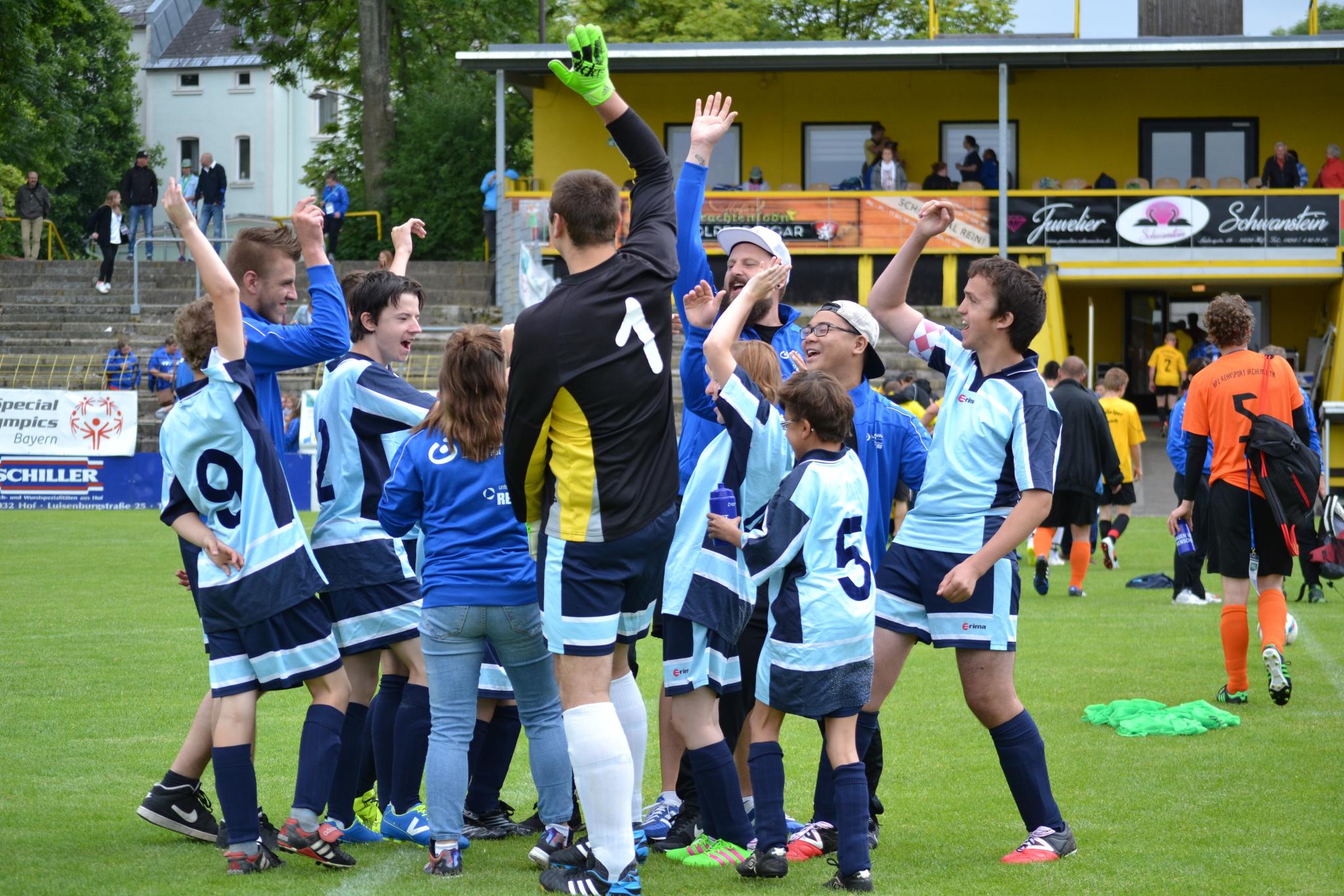 Bei den Special Olympics gibt es auch ein Fußball-Turnier. (Symbolfoto)