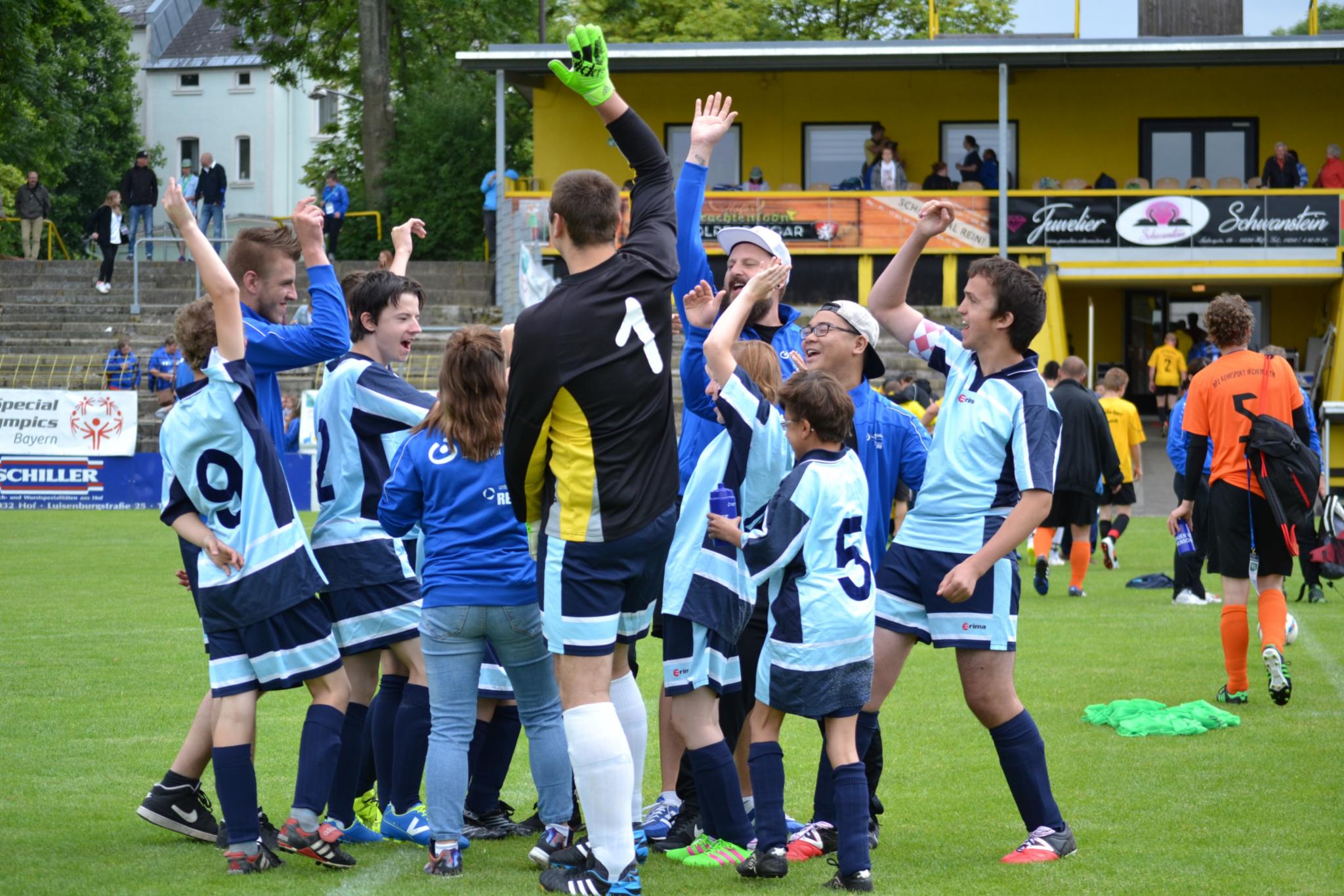 Bei den Special Olympics gibt es auch ein Fußball-Turnier. (Symbolfoto)